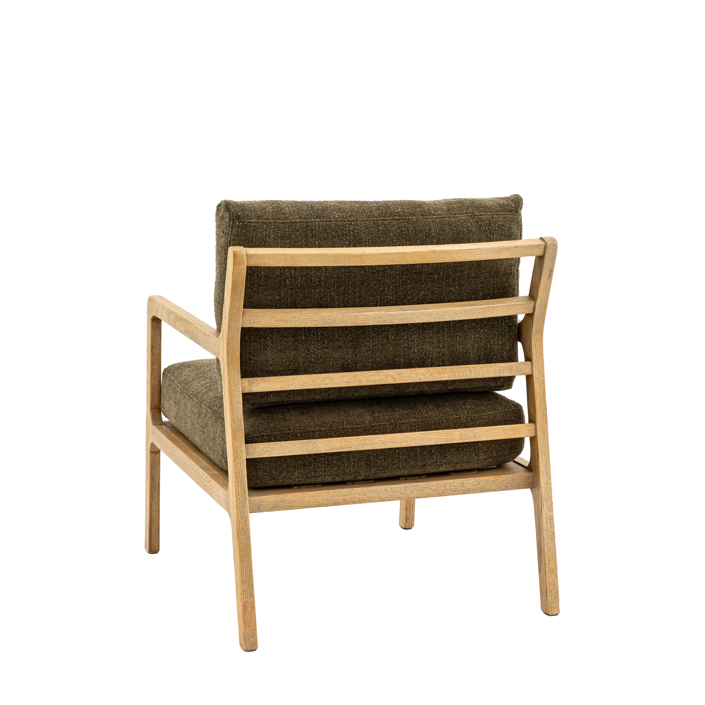 Caro Antique Moss Green Armchair